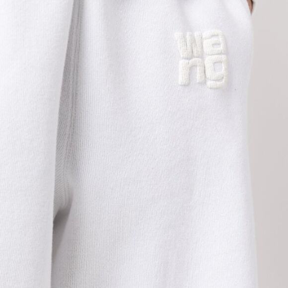 Alexander Wang Logo Tapered Track Pants White - Picture 2 of 10